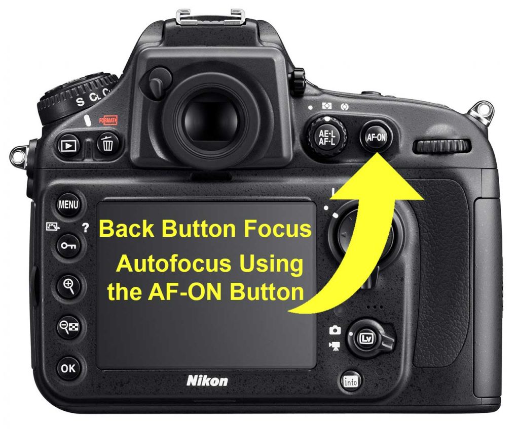 Back Button Focus Using Nikon AFON Button