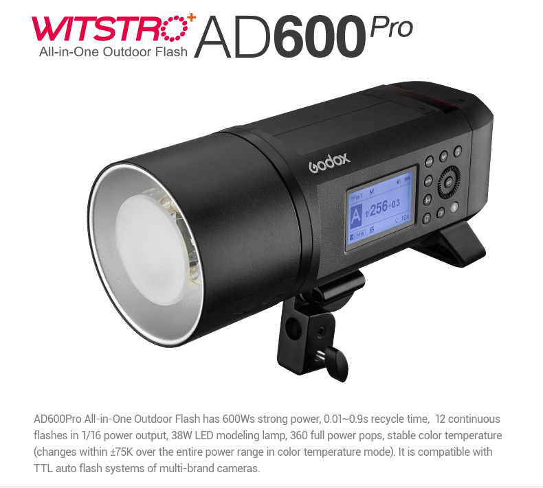 Godox AD600 Pro TTL Flashpoint XPLOR 600 PRO TTL